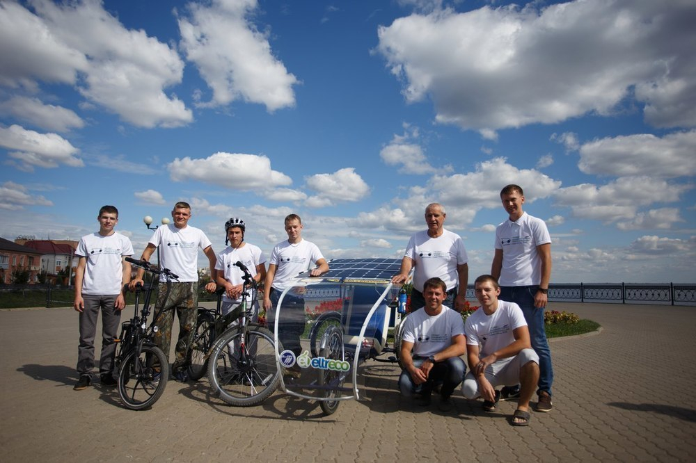 От Мамаева кургана до Севастополя лежит путь изобретателей солнечного велосипеда из Камышина