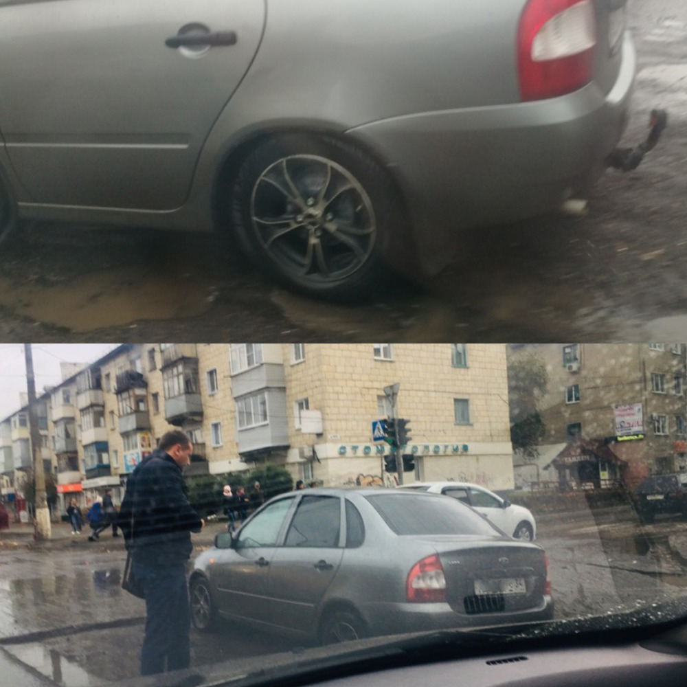 В Камышине машины застревают  на центральных улицах нашего города