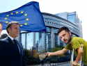 Зеленский готов отдать Донбасс за членство в ЕС:  Евросоюз занервничал - проблемная Украина оказалась не нужна