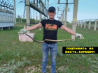 В Камышине змеи участвуют в "фотосессиях"!