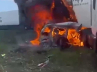 Водитель заживо сгорел во влетевшей под фуру иномарке в Волгоградской области (ВИДЕО)