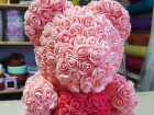 Цветы и большие игрушки из цветов - ко Дню всех влюбленных в камышинском магазине "Орхидея"!