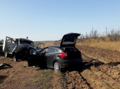 «Форд» и «УАЗ» в лобовую столкнулись на автотрассе между Камышином и Волгоградом: двое попали к хирургам