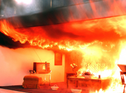 В городе Петров Вал Камышинского района  «удачно» сгорела комната жилого дома - никто не пострадал