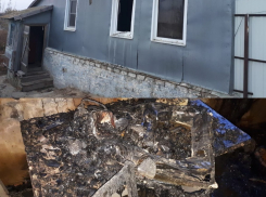 В Камышинском районе в собственном доме заживо сгорел мужчина 