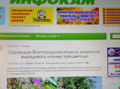 Камышинский сайт «Инфокам» перепугал камышан запрещенным цветком, из-за которого можно пойти в тюрьму