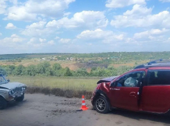В маленьком хуторе Камышинского района автомобилисты «не поместились» на дороге - один срочно отправился к медикам