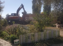 В Камышине благоустраивается  территория в 7 микрорайоне 