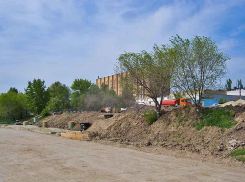 Работы по строительству очистных сооружений на набережной Волги в Камышине будут завершены в середине лета