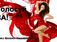 Стартовало голосование в конкурсе «Мисс Камышин -2017»