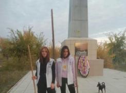 В селе Лебяжье Камышинского района волонтёры Победы провели акцию «Дорога к обелиску»