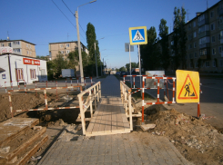После публикации в «Блокноте Камышина» на опасном участке дороги начались аварийные работы