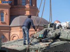 Трофейную технику НАТО с полей СВО привезли в Волгоград, - «Блокнот - Волгограда»