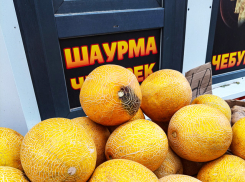 В Камышине на рынке у «Победы» начали продавать дыни по 100 рублей за кило