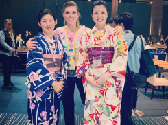 Волжанка Ольга Скабеева назвала японских девушек на саммите достопримечательностью, - «Блокнот Волжского»