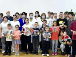 В Камышине прошел урок с зубными щетками