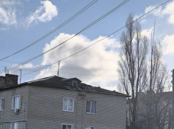 В Камышинском районе сорвало крыши и повалило заборы во время бурана