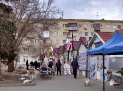 Неужели на главной улице Камышина рынок так и будет торговать на допотопных «раскладушках»? - камышанка