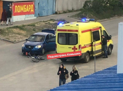 В Камышине в соцсетях показали фото ДТП со сбитым велосипедистом