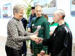 Итоги первой четверти подвели и в школе воспитательной колонии Камышина