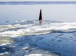 На Волге у Камышина начался ледоход