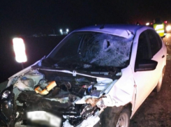На московской трассе 81-летний пенсионер за рулем «Лады Гранта» в темноте снес пешехода