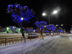 Камышанам нравятся «европейские огни» на улице Ленина