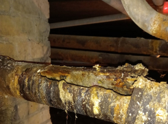 Полный подвал фекалий под муниципальным комбинатом соцпитания в Камышине, а мы печем в этой атмосфере для детей булочки? - камышанин