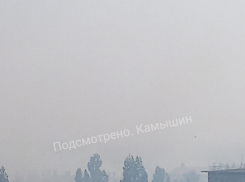 Камышин заволокло дымом и пылью 1 сентября (ВИДЕО)