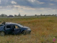 Под Камышином улетела в кювет иномарка, трое путешественников попали к хирургам