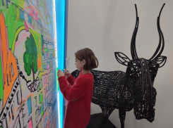 Стало известно, зачем на площадке Волгоградской области на выставке «Россия» в Москве появился сайгак