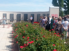 В Камышинском районе открыты пять именных мемориальных плит в честь героев СВО