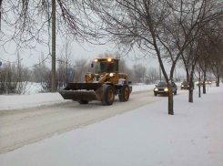 В Камышине на борьбу со снегопадом муниципальное учреждение «Благоустройство» бросило все, «что движется» в его парке