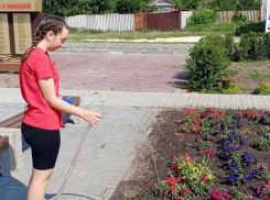 В Камышинском районе школьники вышли на работу за первую зарплату