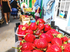 В Камышине начали продавать клубнику второго урожая, который еще дороже первого