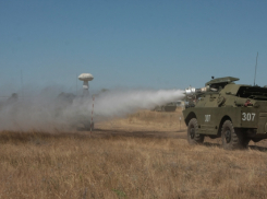 Военные химики на Прудбое провели разведку и дезактивировали район условного заражения
