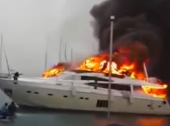 В областном центре сгорела британская яхта богатого волгоградского бизнесмена, - «Блокнот Волгограда»
