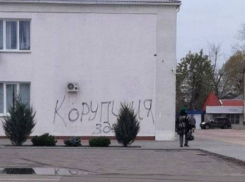 Кто и почему написал на стене администрации в Волгоградской области «Коррупция здесь»?