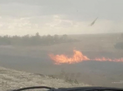 В Дубовском районе полицейские задержали подозреваемых в возникновении ландшафтных пожаров