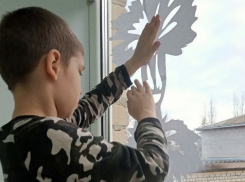 В Камышинском районе ко 2 февраля в «Солнечном доме» украсили «Окна Сталинграда»