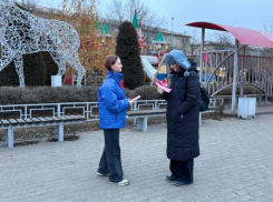 В Камышине волонтеры напротив серебряного оленя рассказывали, как хорошо жить, и как плохо болеть СПИДом