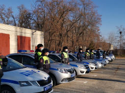 По какому случаю в ОГИБДД Камышина сегодня, 17 ноября, прошел строевой смотр