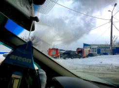 В Камышине пожарным пришлось тушить вспыхнувший «Фольксваген»