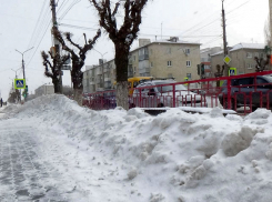 Камышане после метели предлагают начать вывозить снег с городских улиц, чиновники и депутаты изумленно «переглядываются»... (ВИДЕО)
