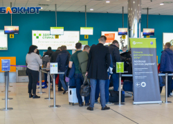 Самолеты с утра не могут вылететь из Волгограда из-за шторма