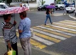 Экстренное предупреждение объявлено в Волгоградской области из-за дождя и шторма 