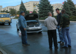 В Камышине вновь попала в происшествие маршрутка
