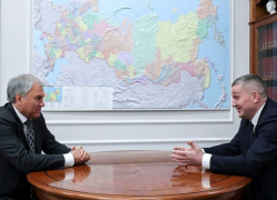 Вячеслав Володин и Андрей Бочаров встретились по поводу международного форума в Волгограде