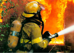 На Дмитриевском рынке в Камышине сгорел дотла колбасный павильон