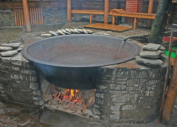 В Камышинском районе вор украл... чугунный котел из бани